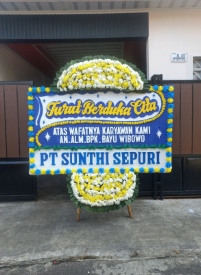 Papan Bunga Duka di Cilinaya